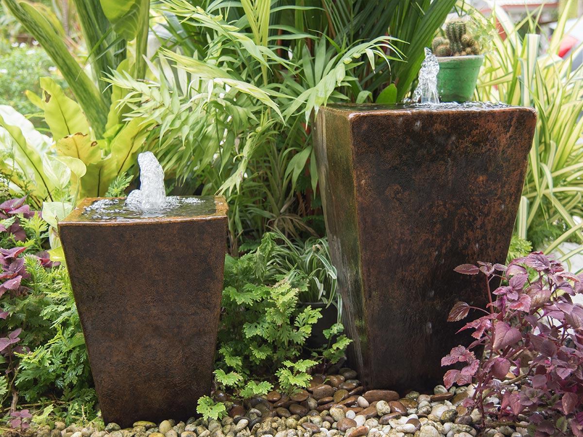 Water features installed