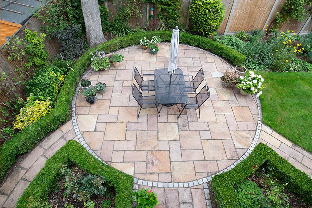 Patios laid