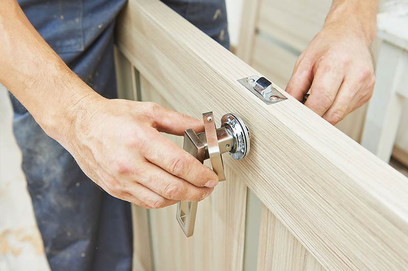 Door hanging